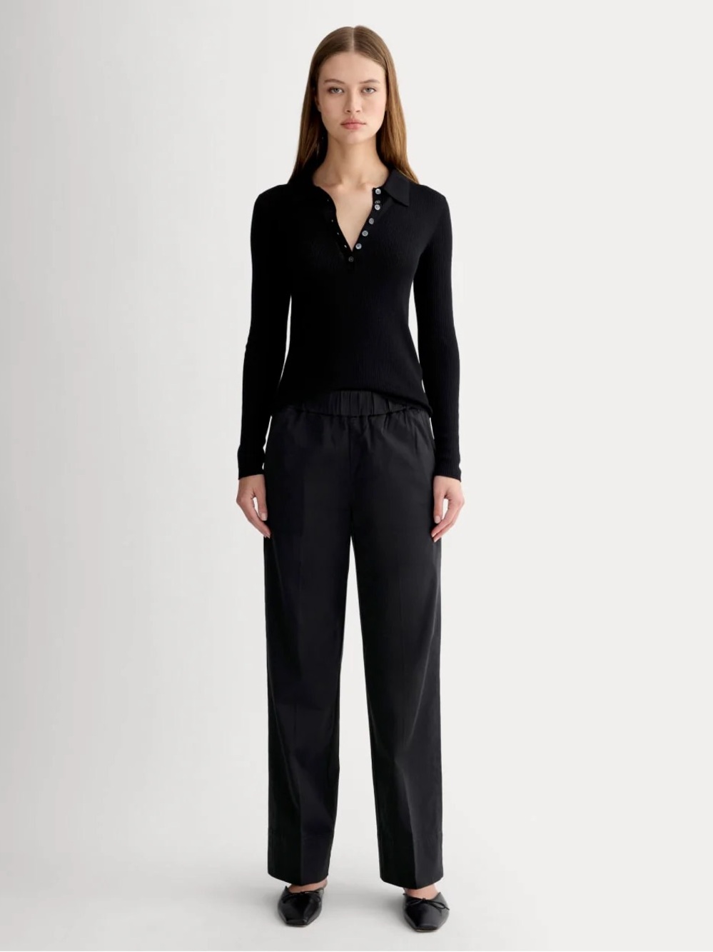 Everlane Easy Pant Black Small